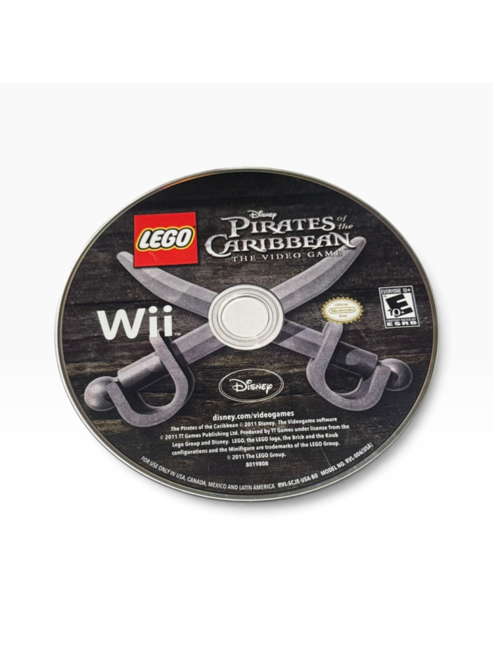 Disney LEGO Pirates of the Caribbean Nintendo Wii Video Game